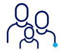 Family representing insurance considerations